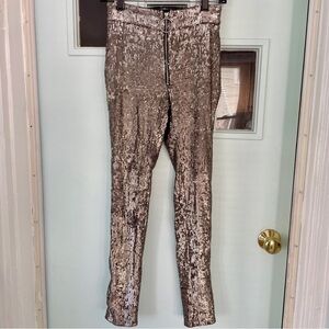 Urban Outfitters Silver Sequin Pants